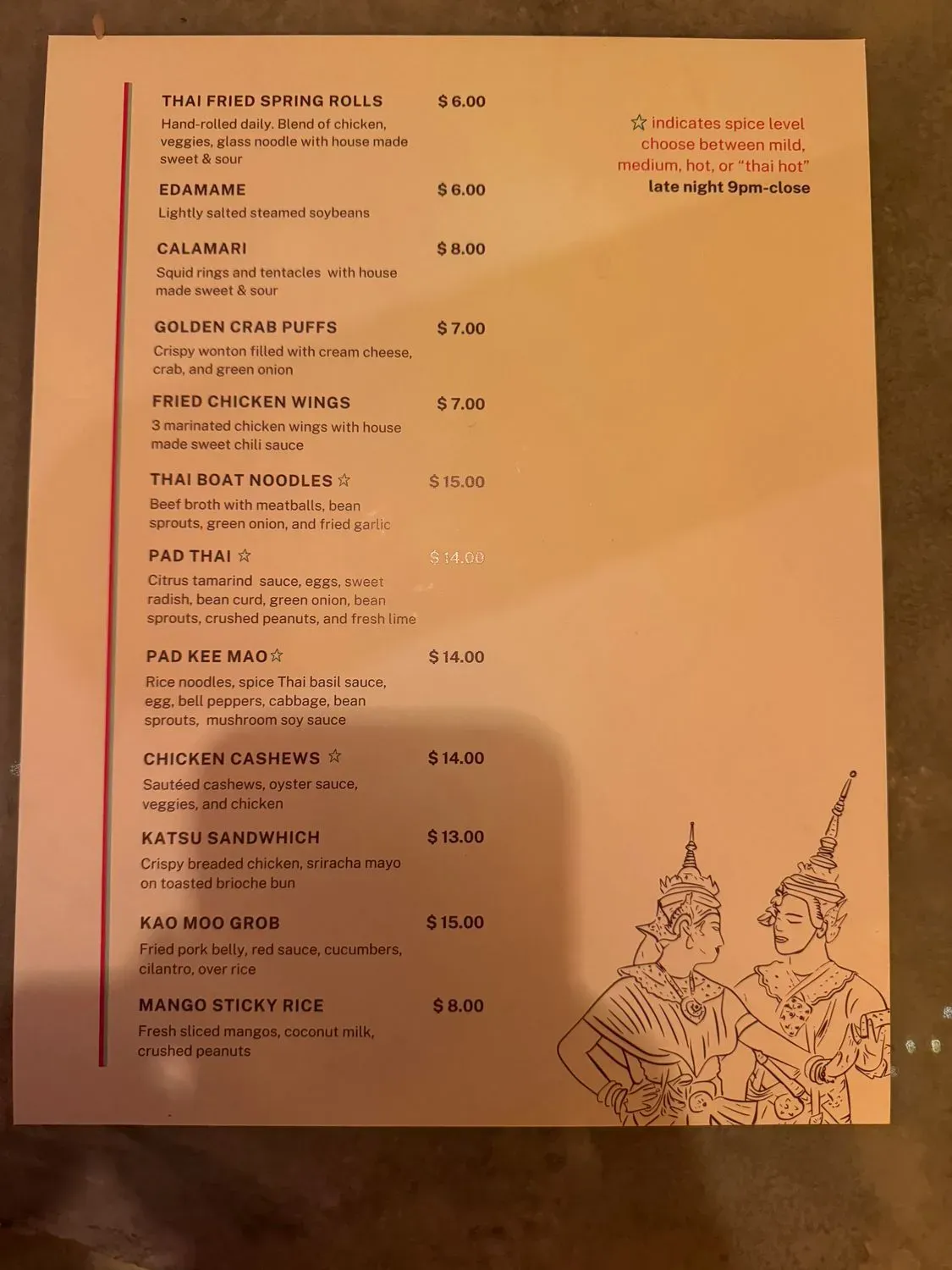 Menu 6