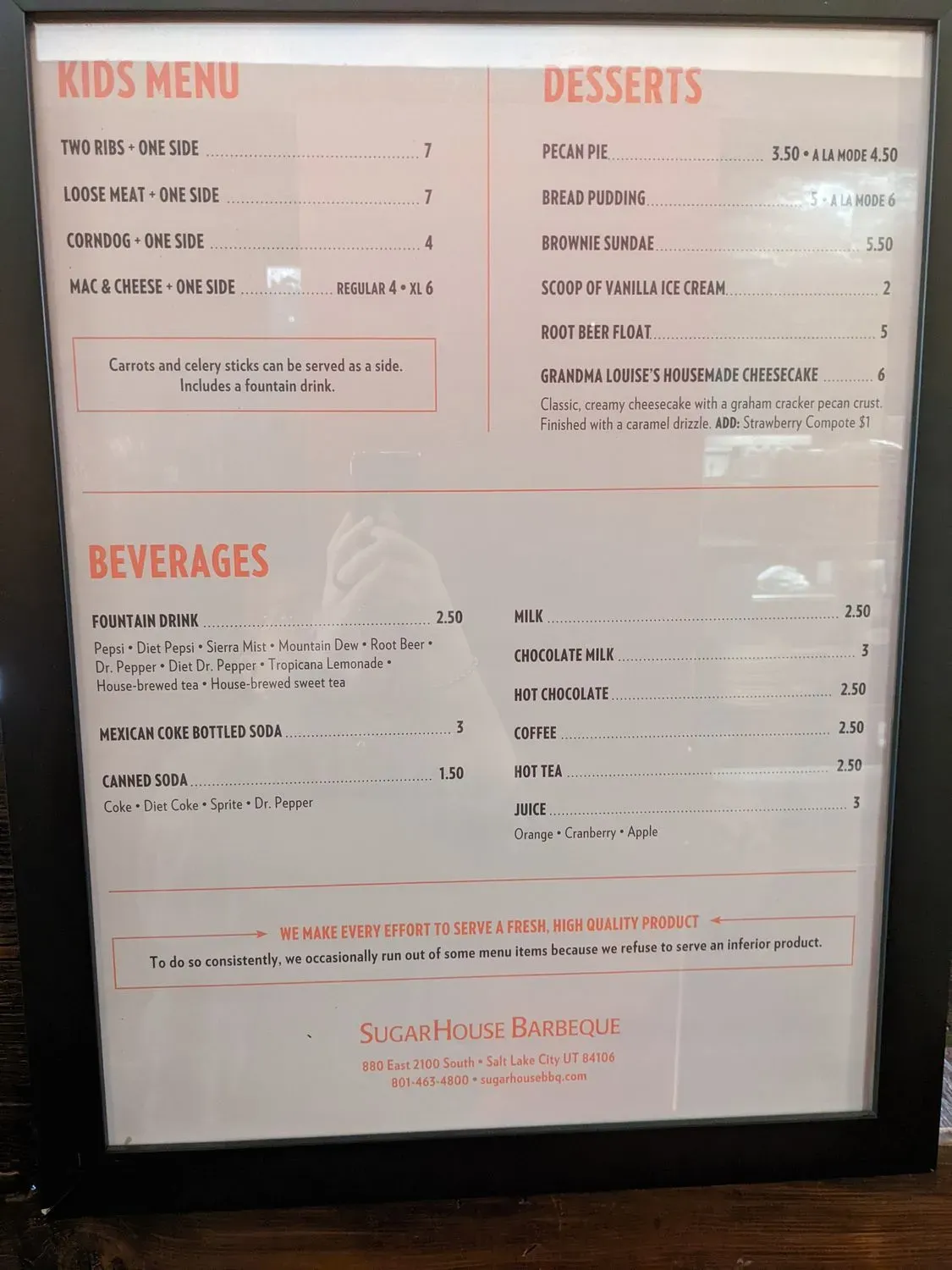 Menu 6