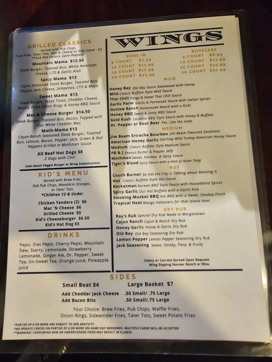 Menu 4