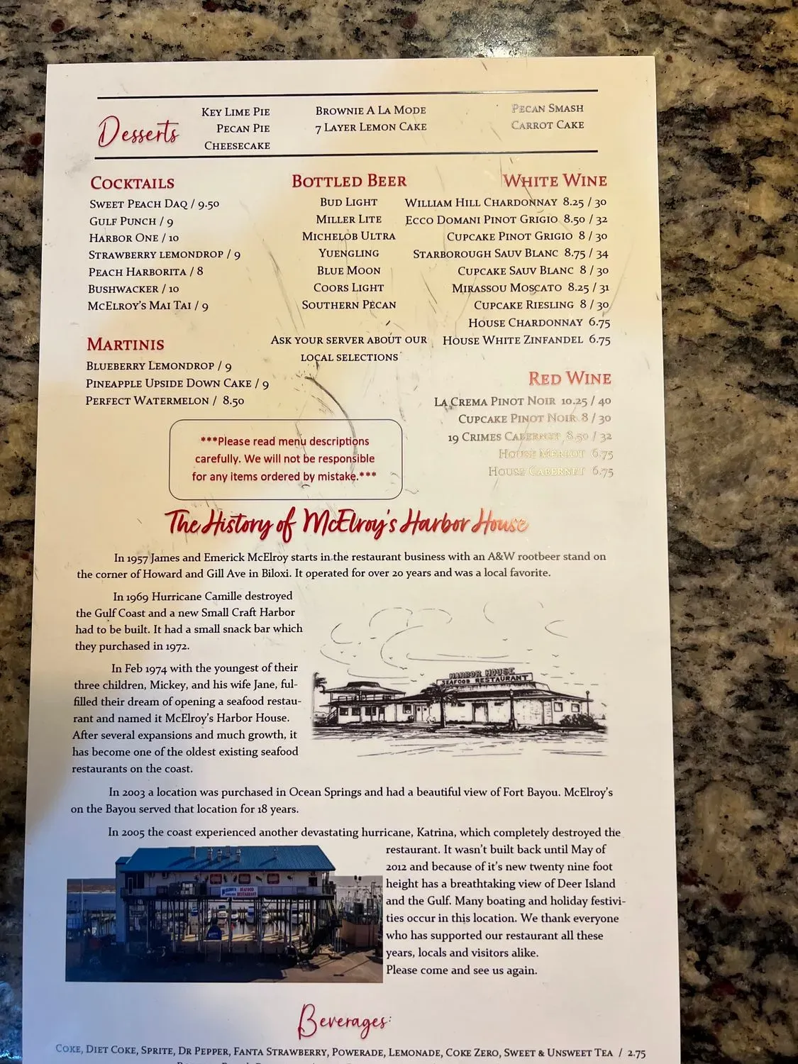 Menu 6
