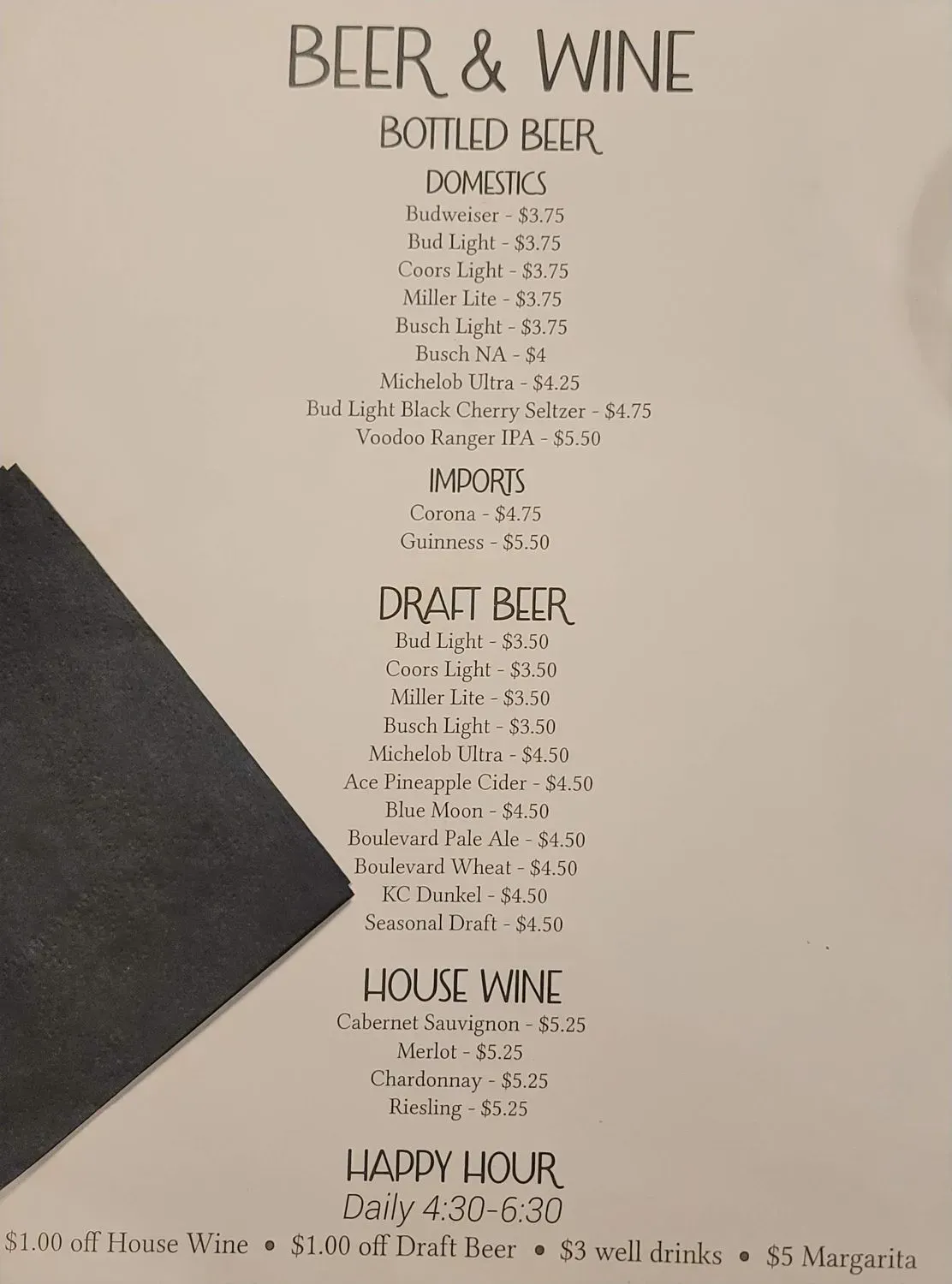 Menu 3