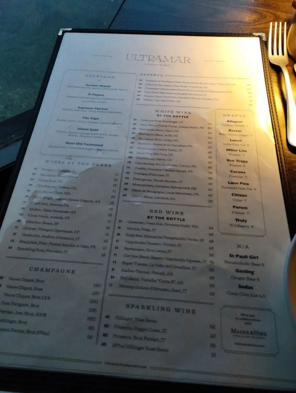 Menu 4