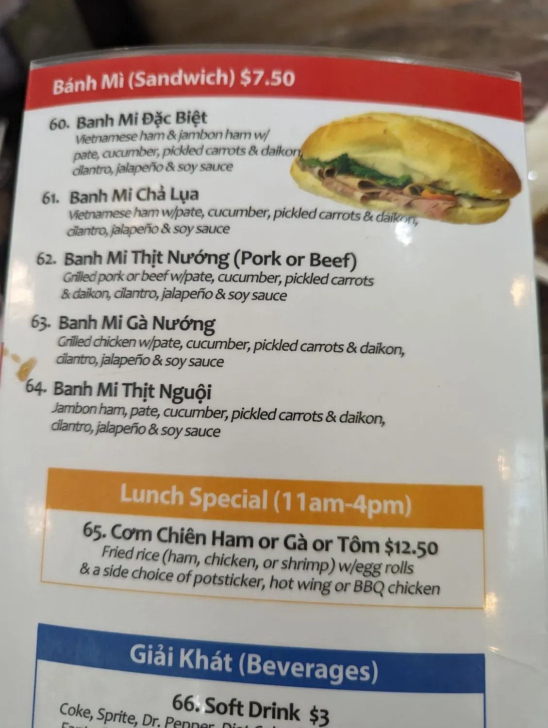 Menu 6