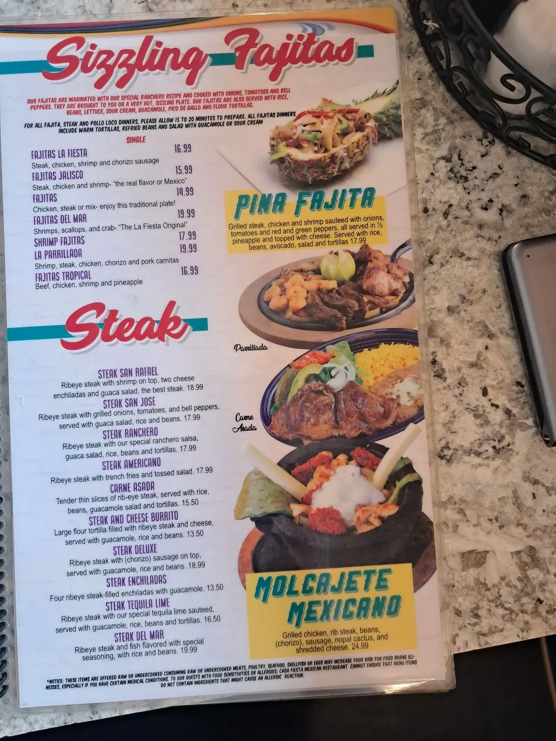 Menu 6