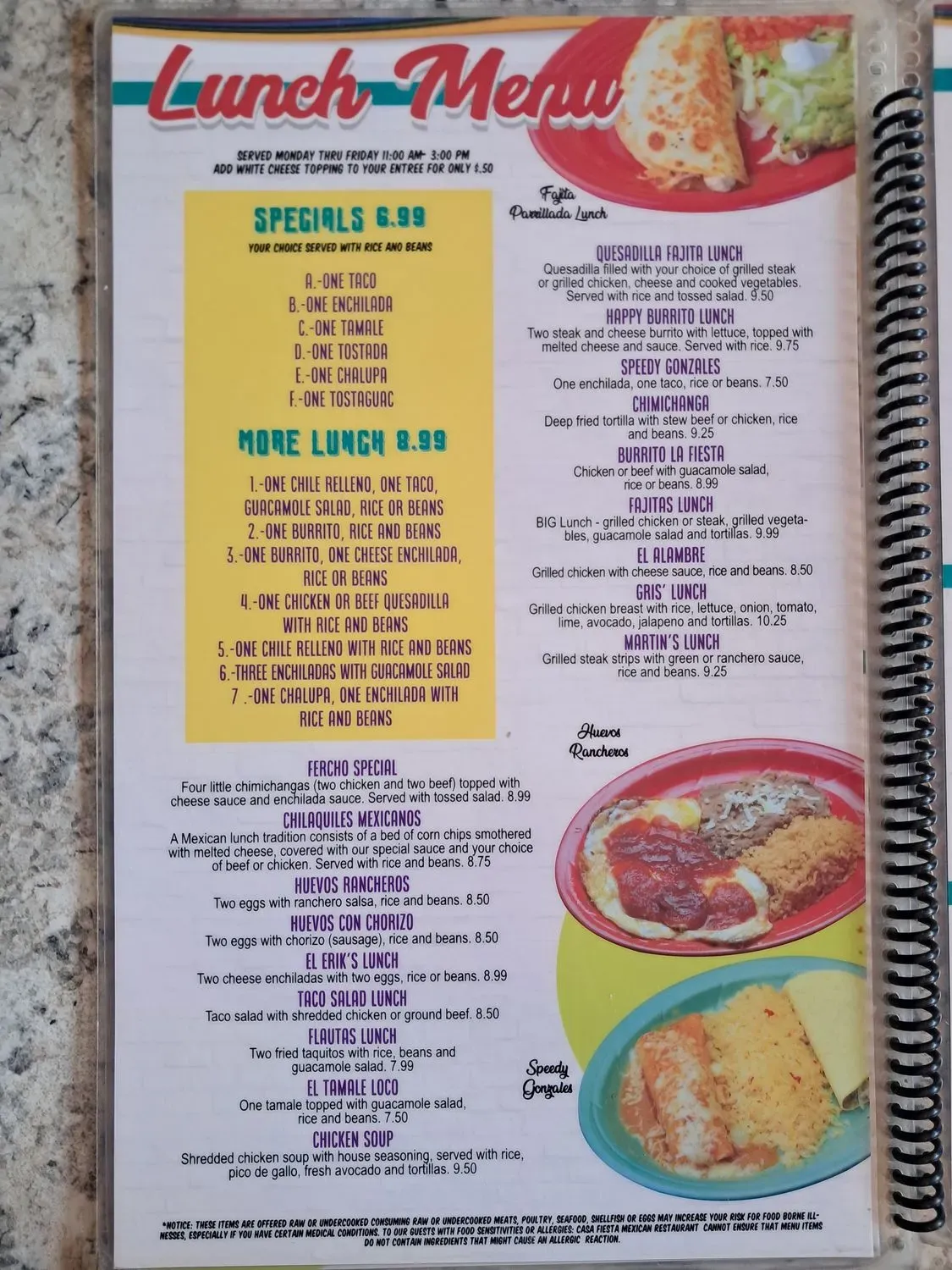 Menu 3