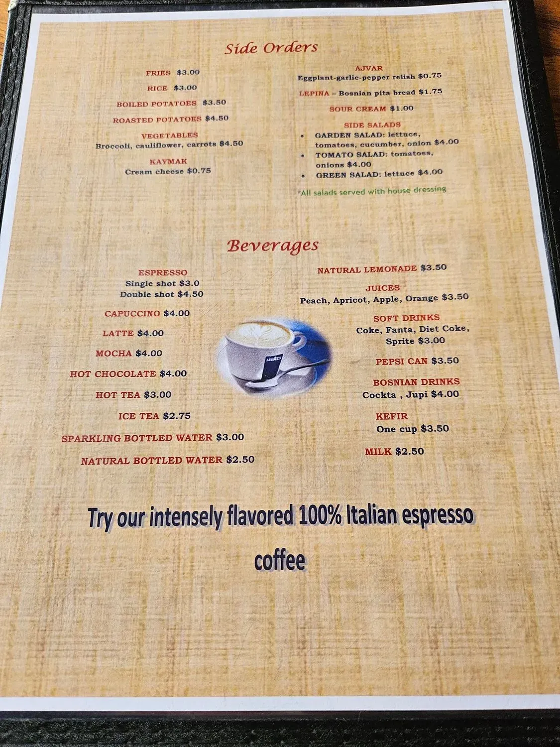 Menu 3