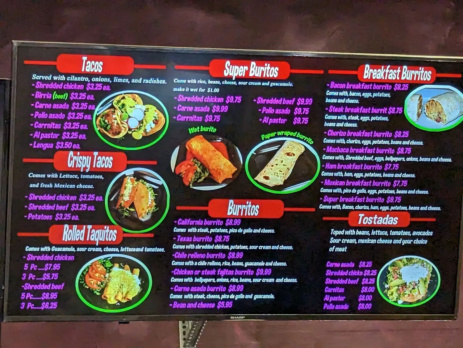 Menu 6