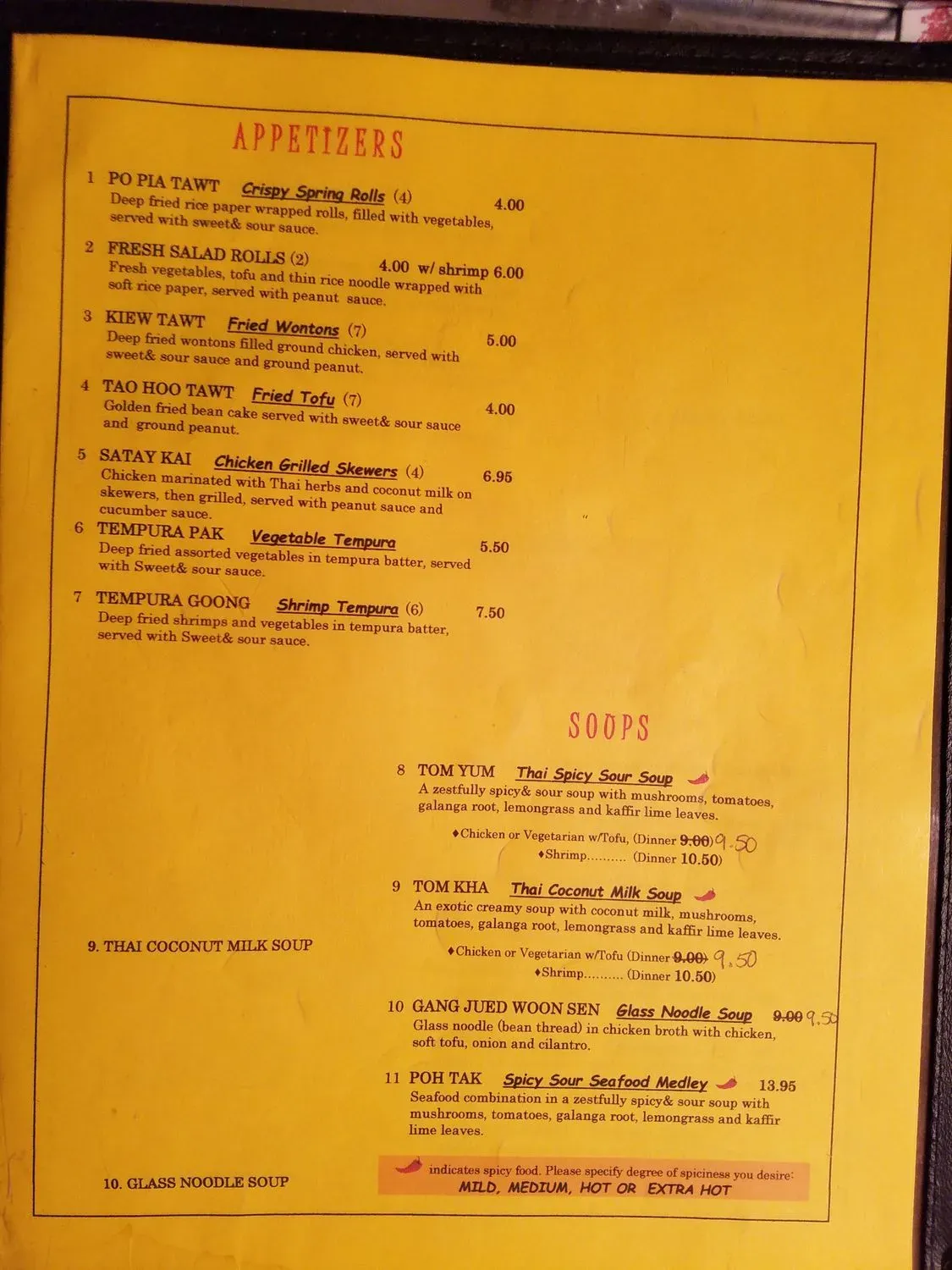 Menu 6