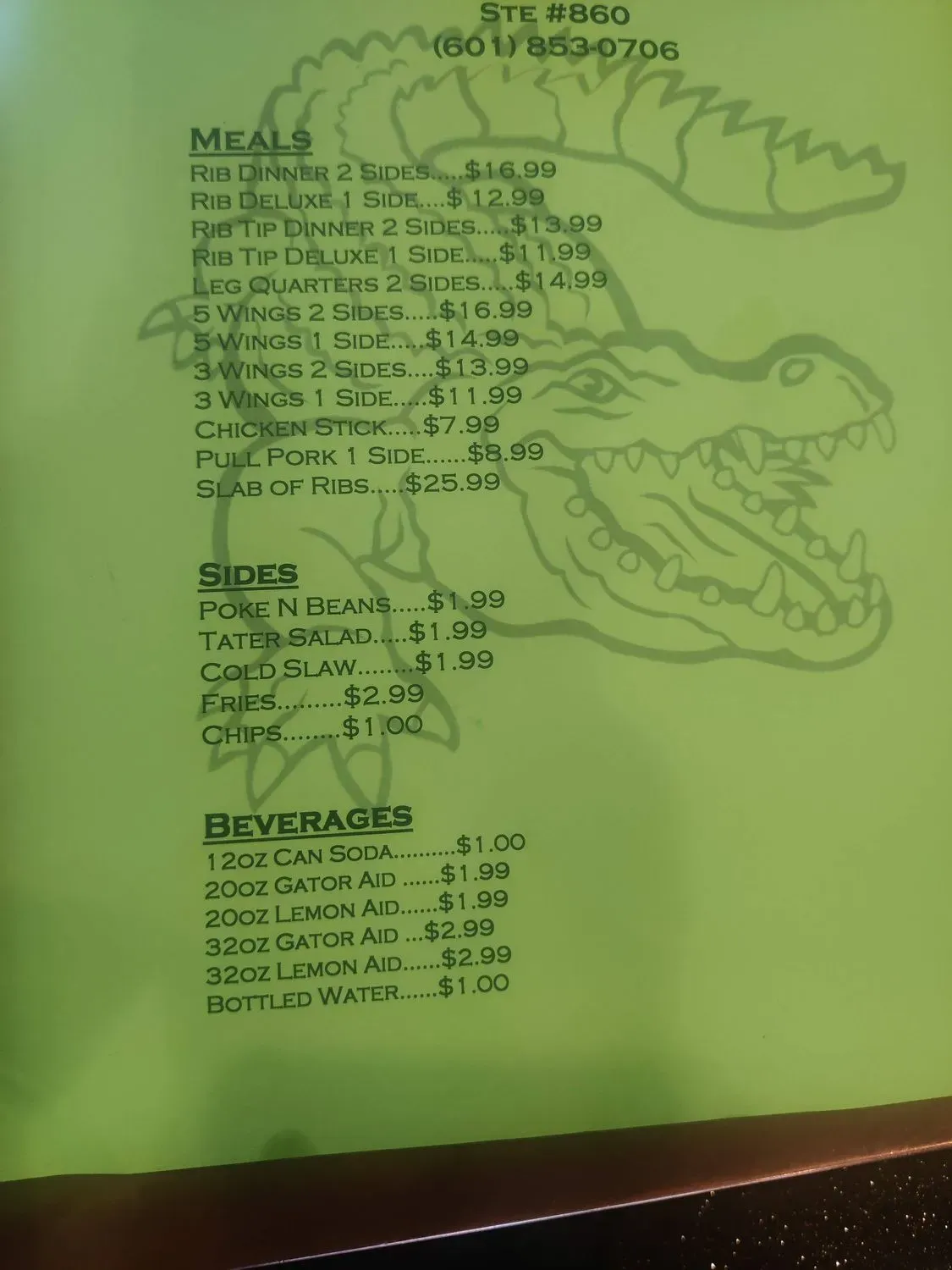 Menu 3