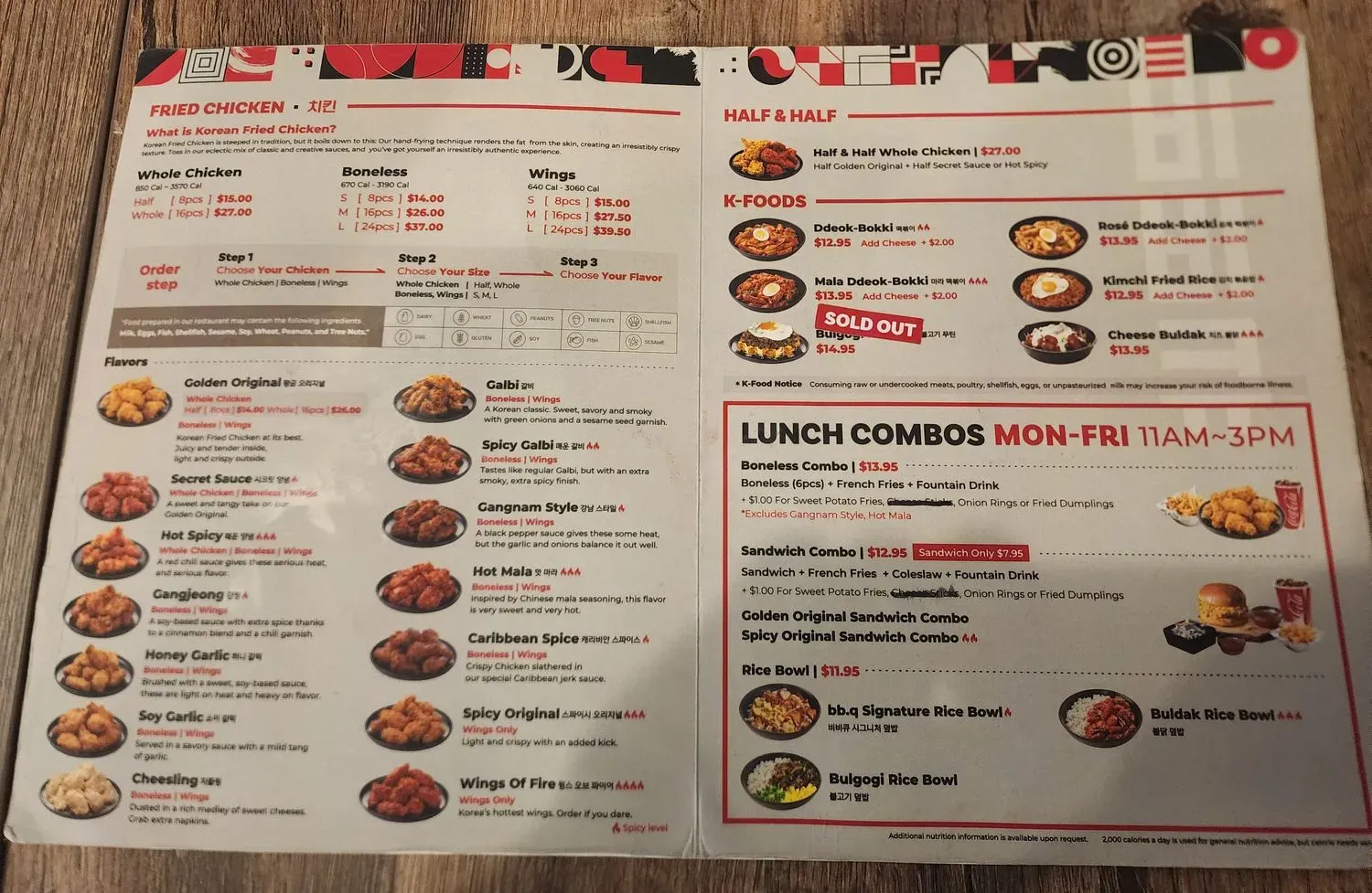 Menu 6