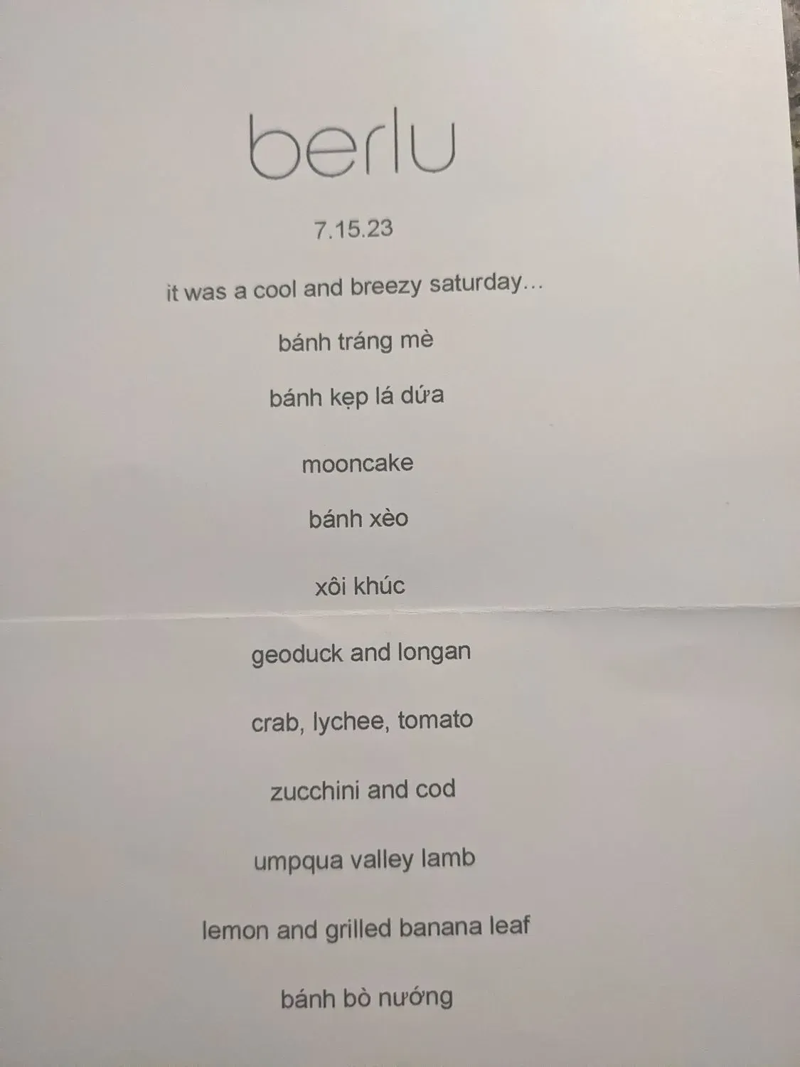 Menu 4