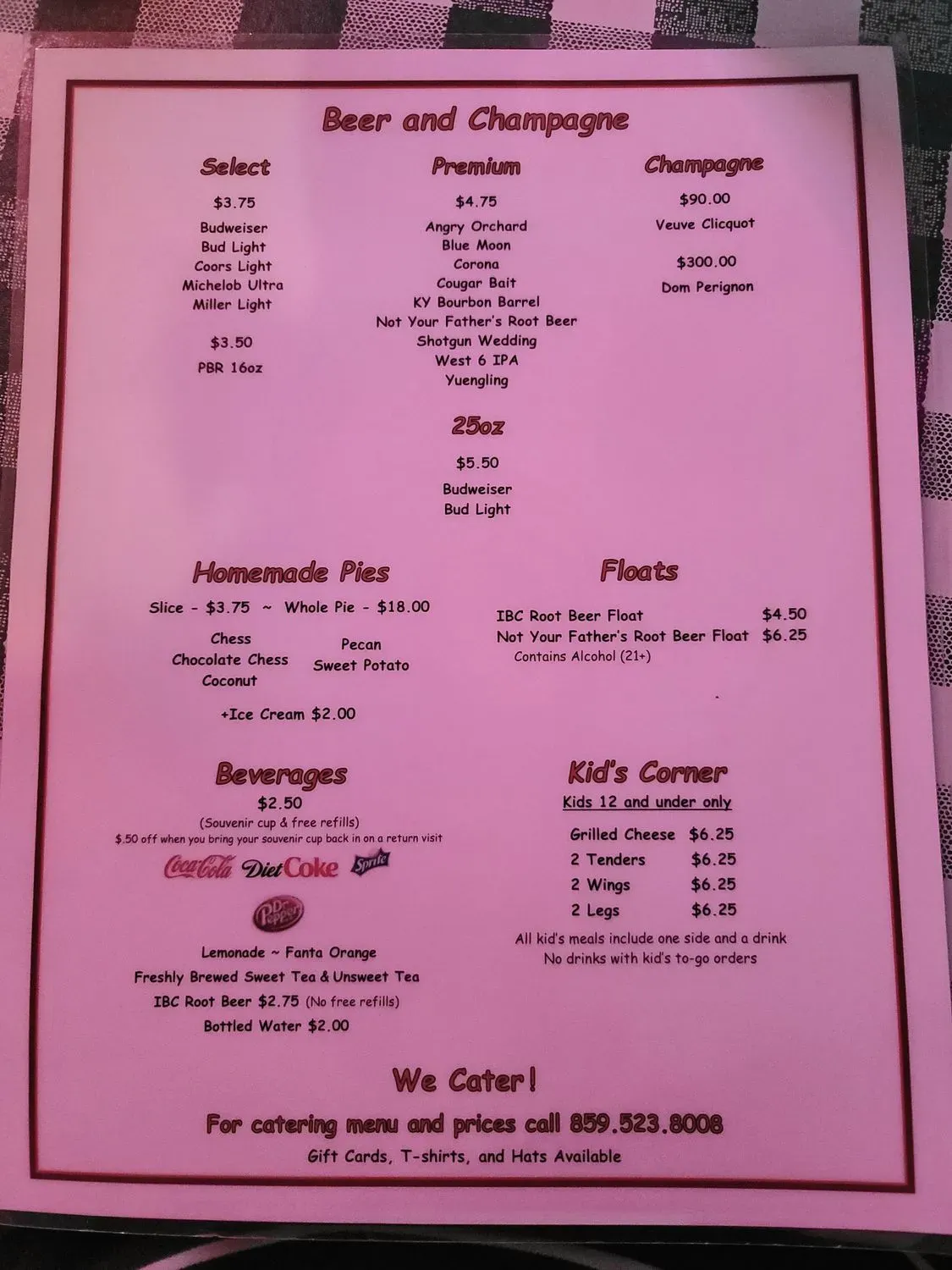 Menu 3