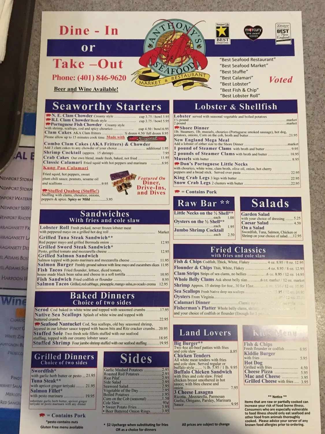 Menu 6