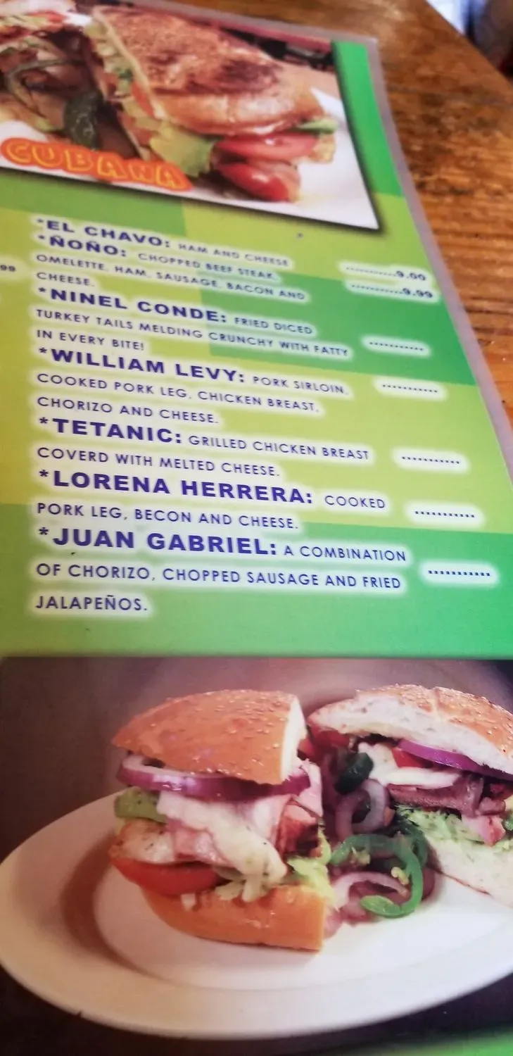 Menu 6