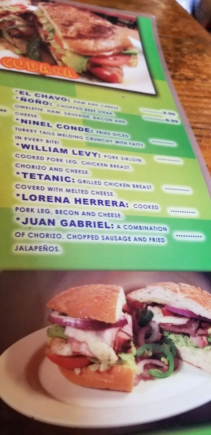 Menu 6