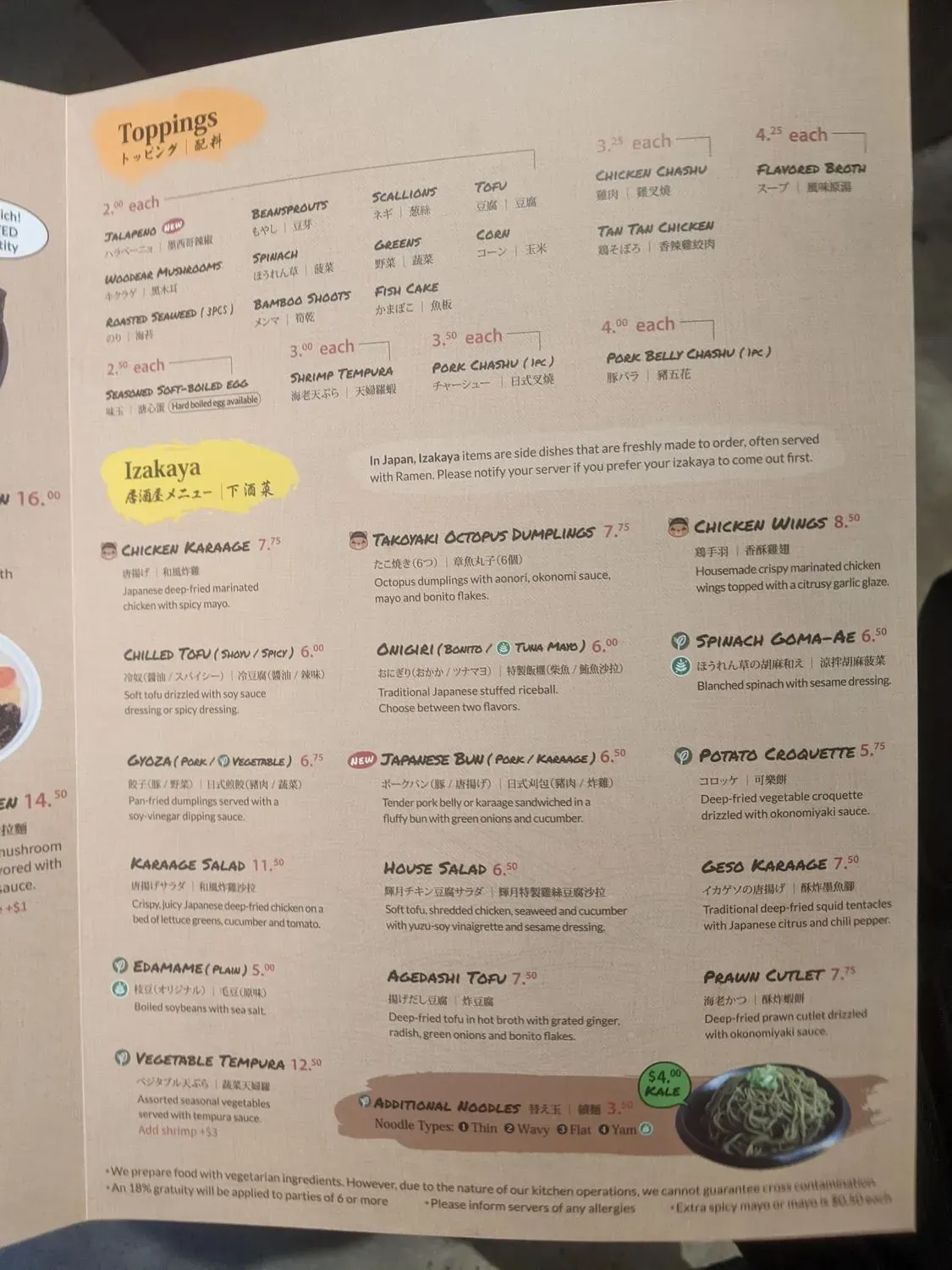 Menu 4