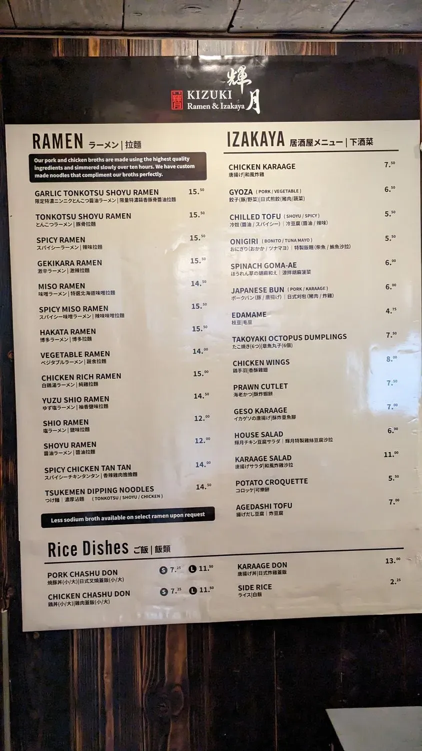 Menu 6