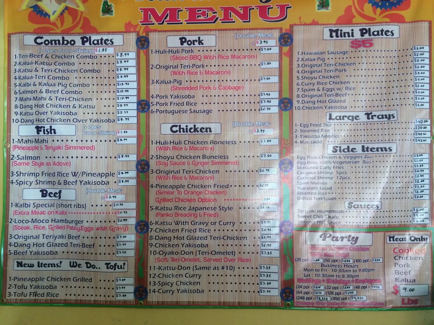 Menu 3