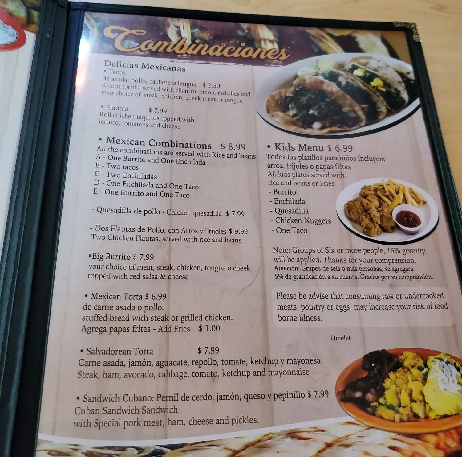 Menu 4