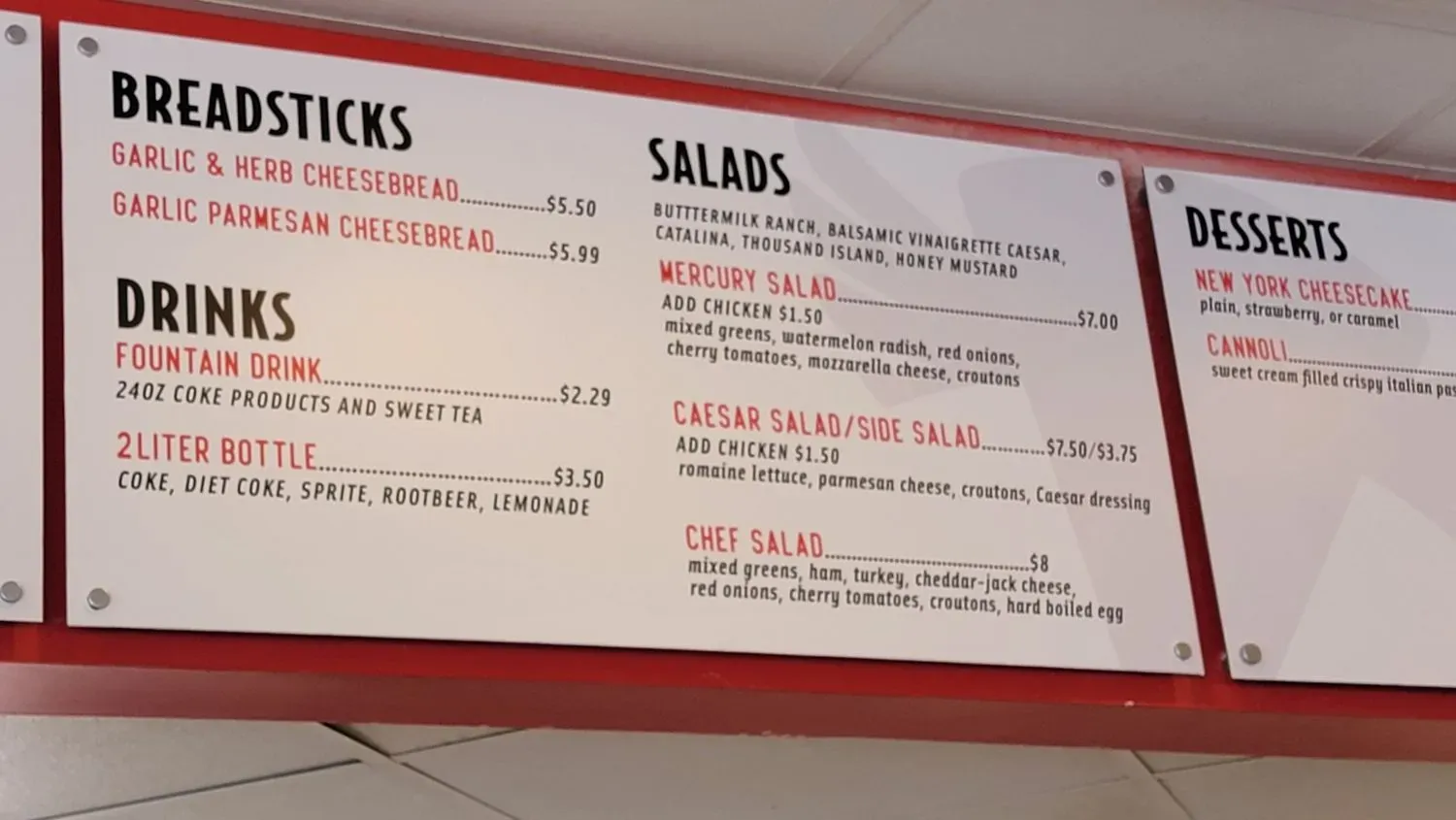 Menu 4