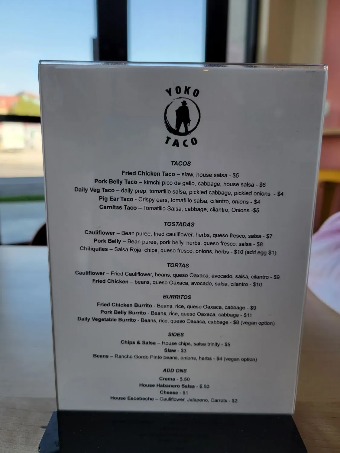 Menu 6