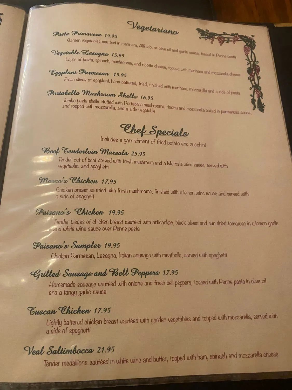 Menu 3