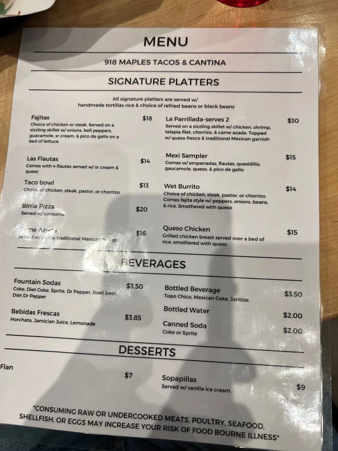 Menu 4