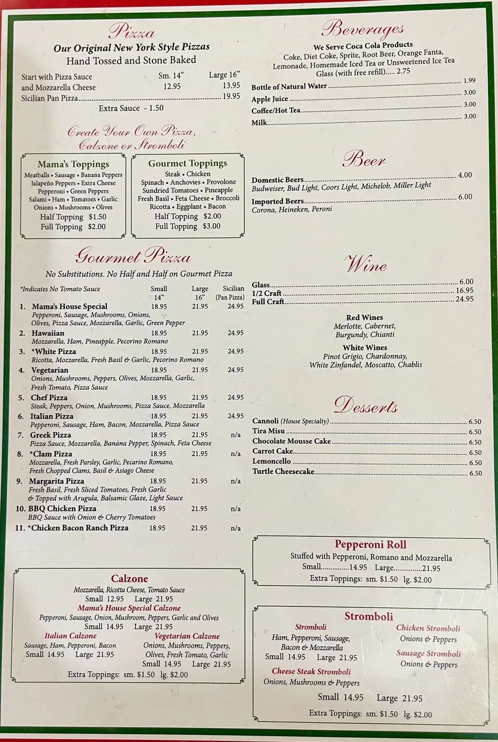 Menu 3