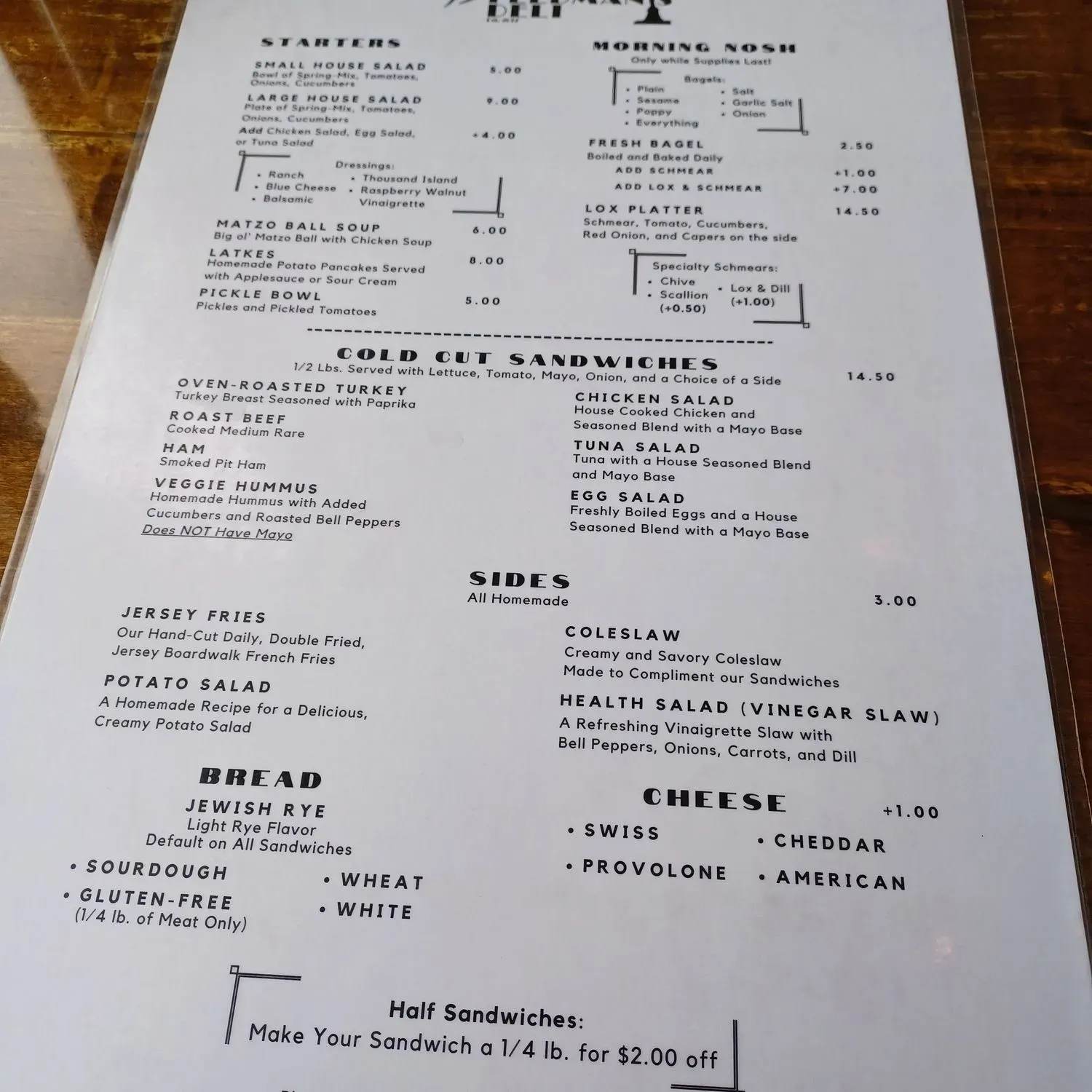 Menu 3