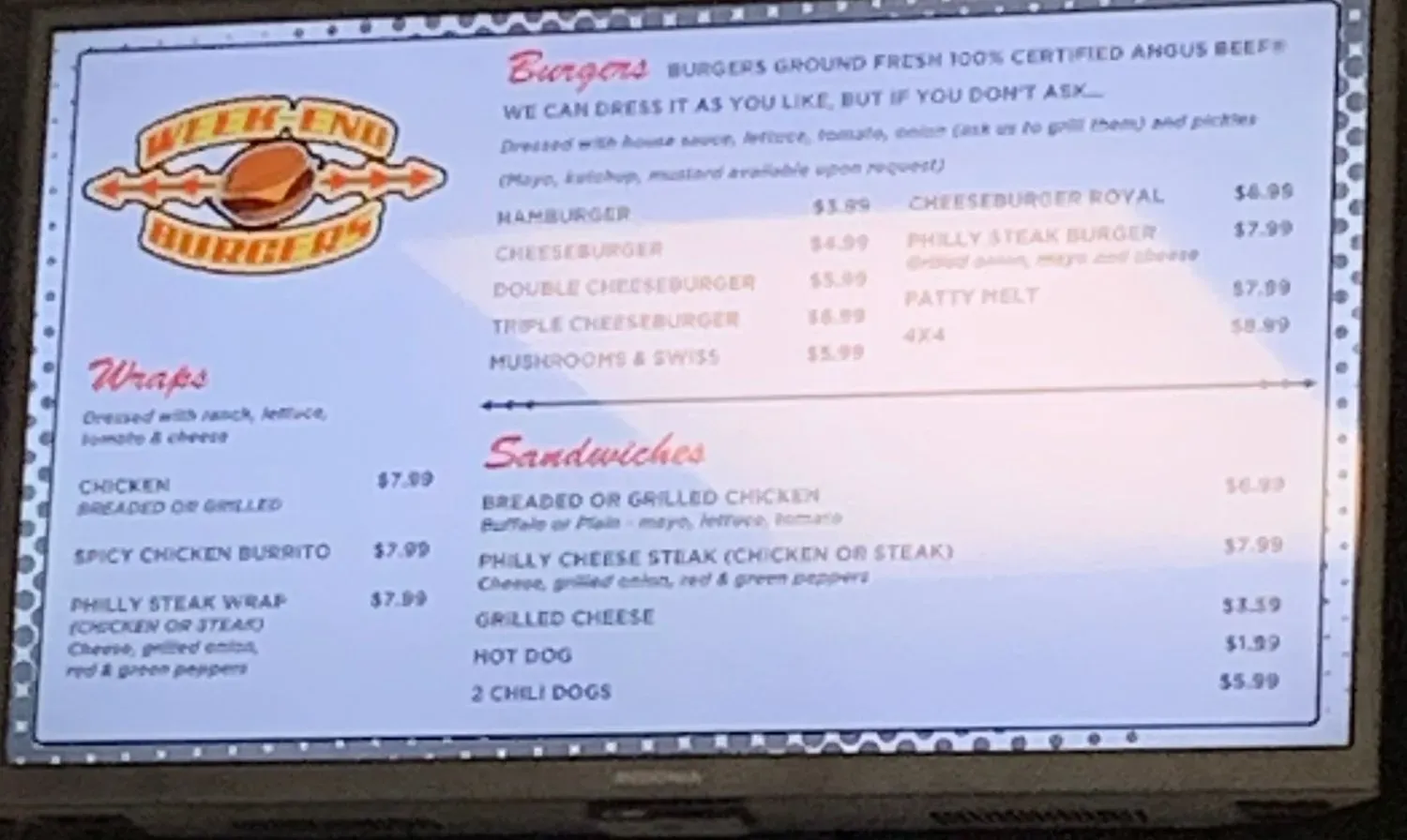 Menu 6