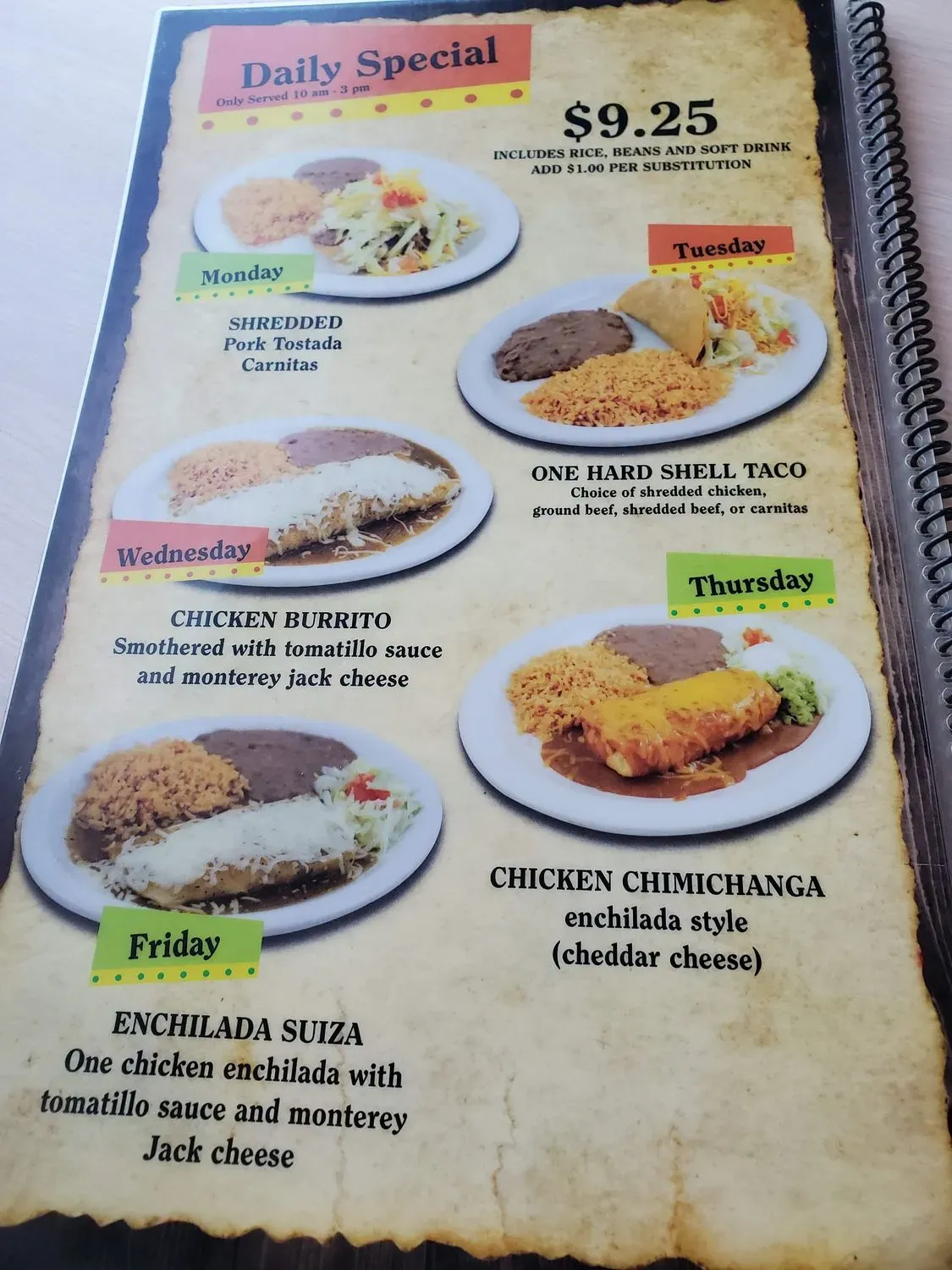 Menu 4