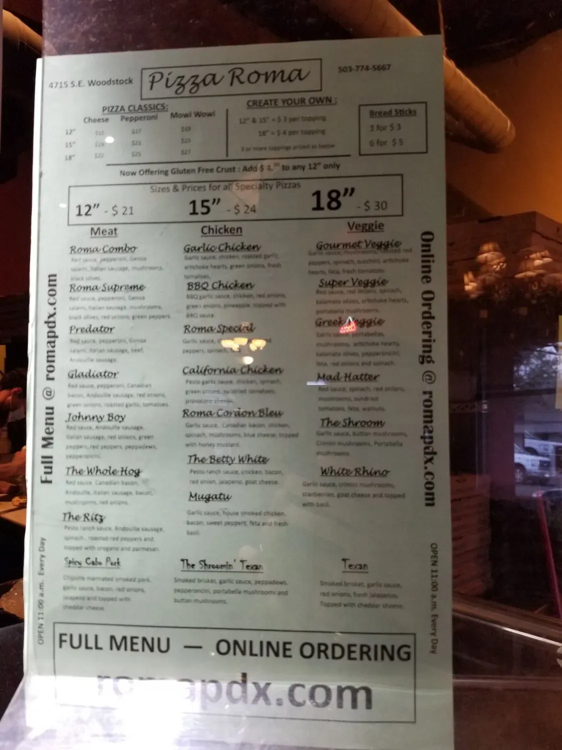 Menu 4