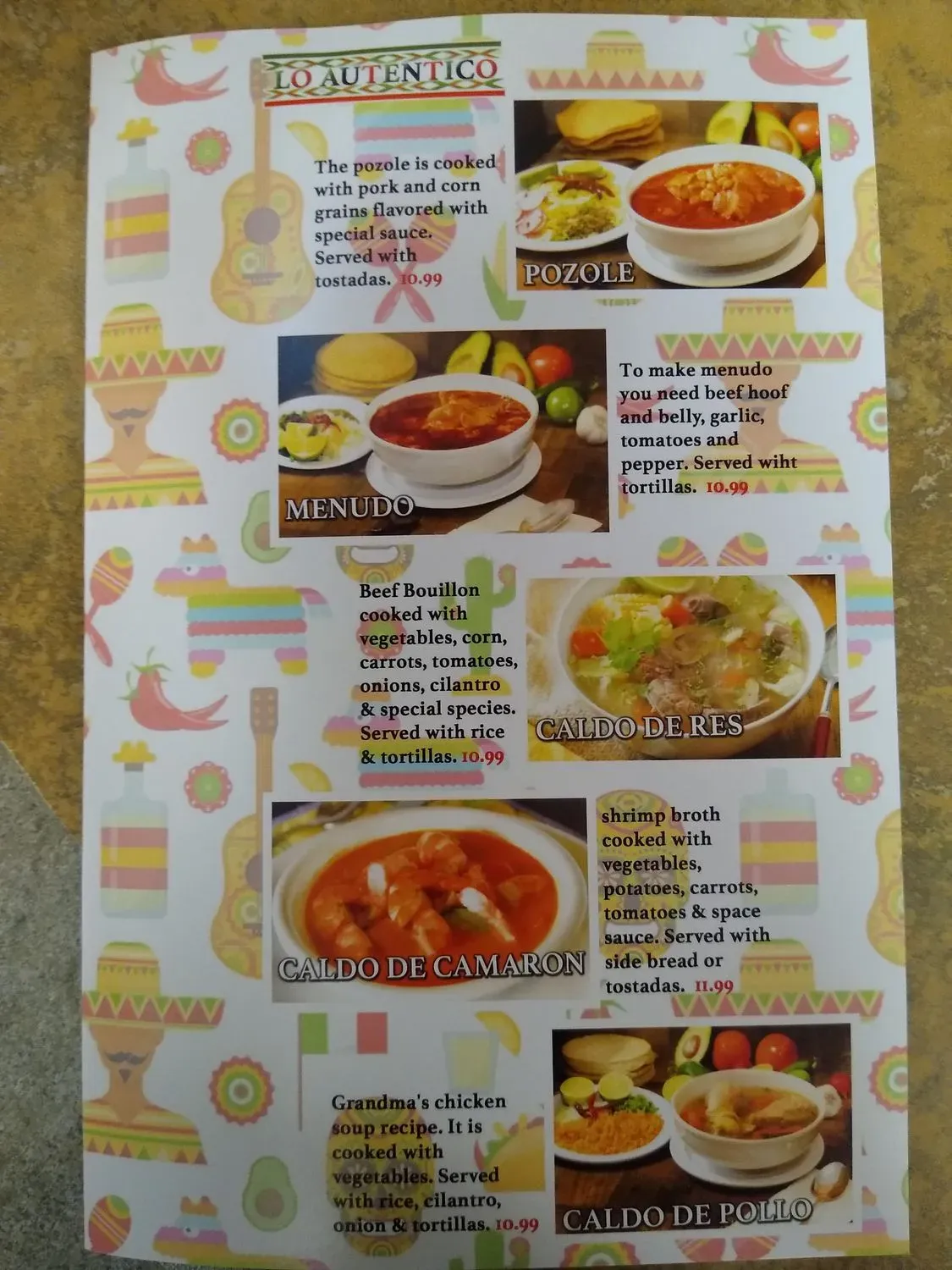 Menu 6