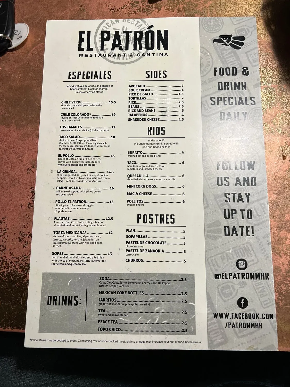 Menu 4