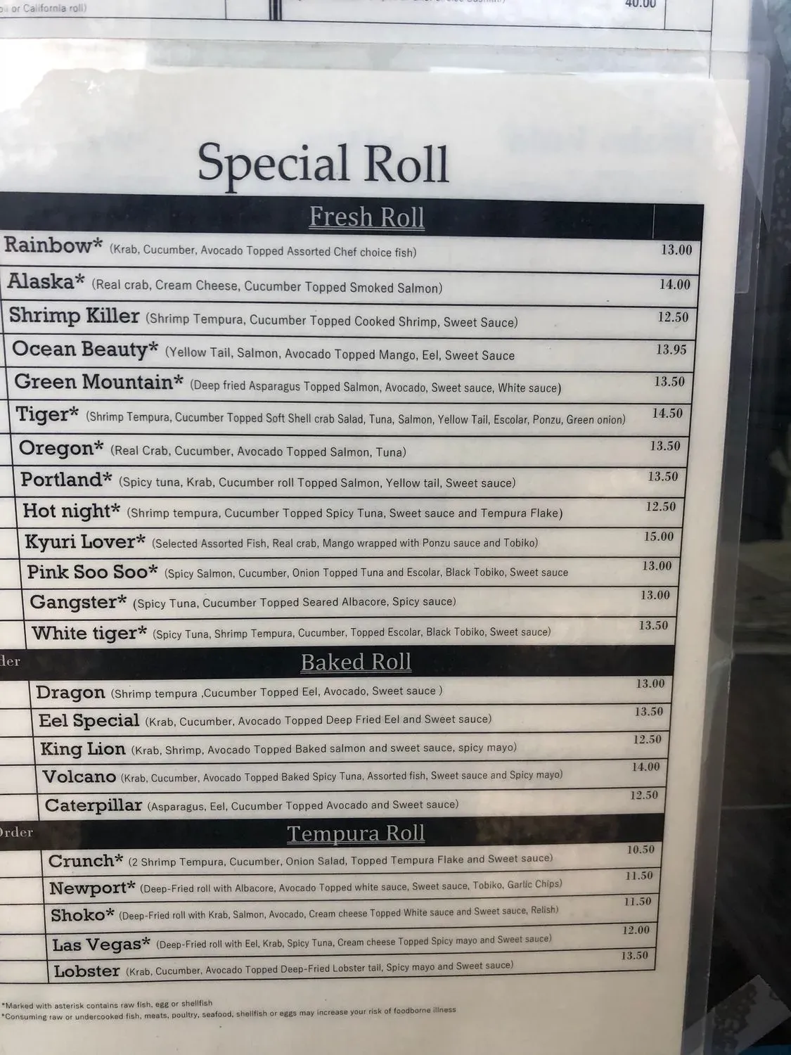 Menu 4