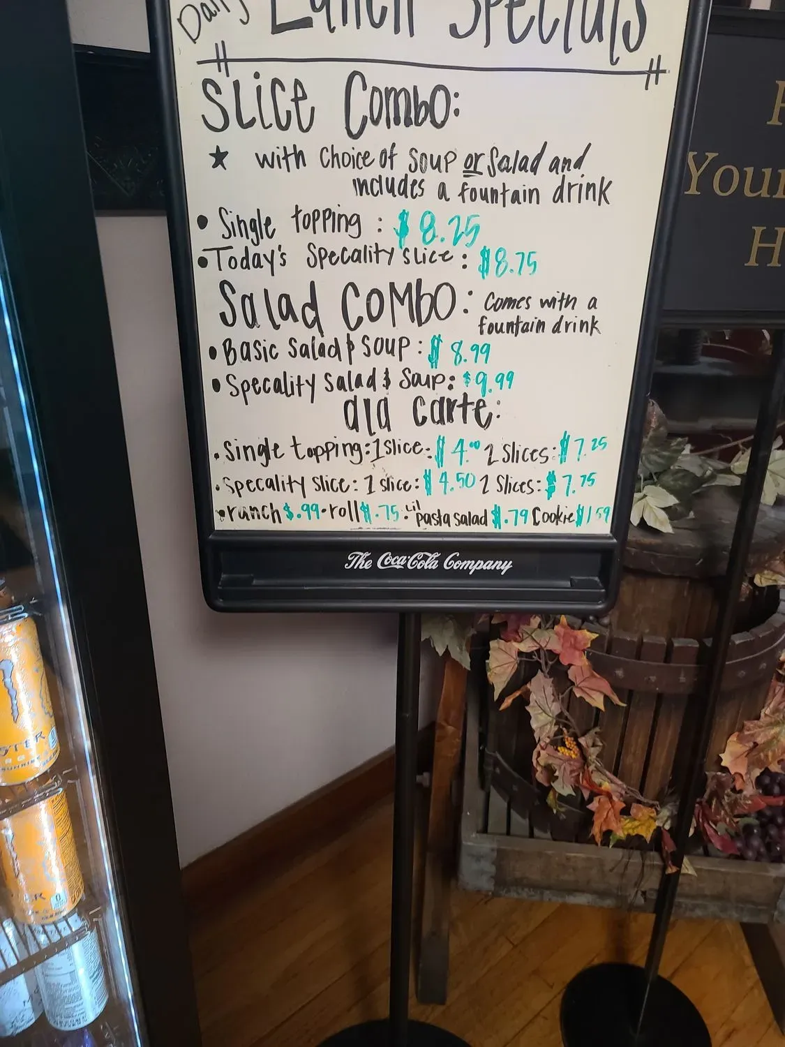 Mangia Italiana Menu - Updated October 2025