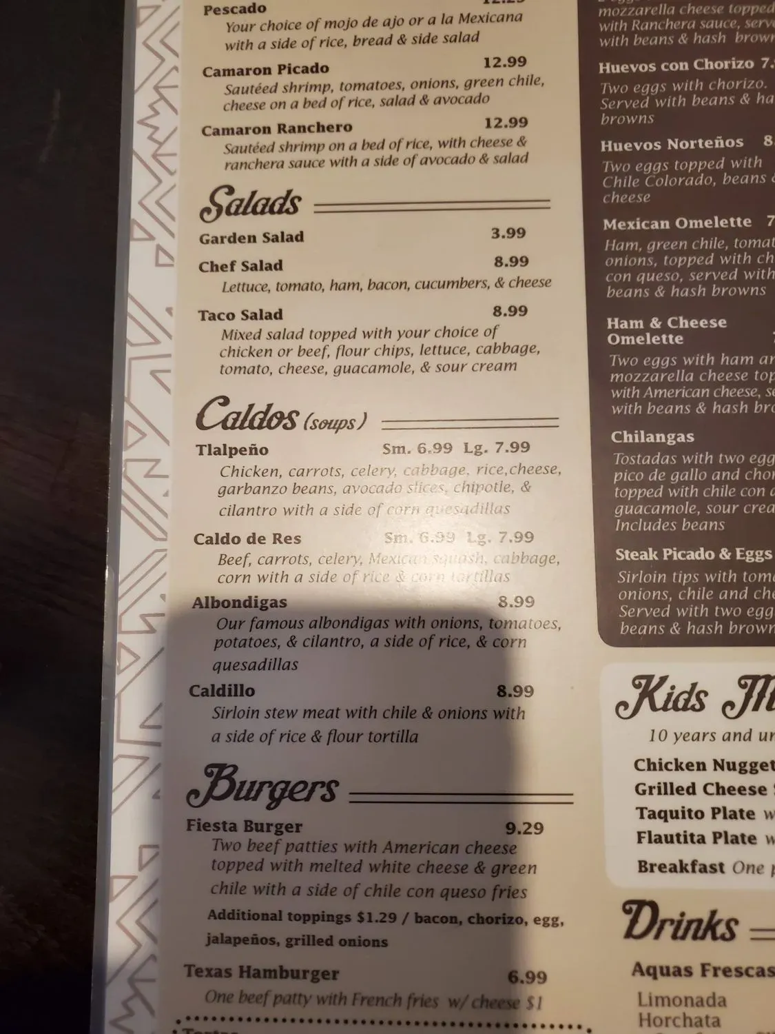 Menu 4