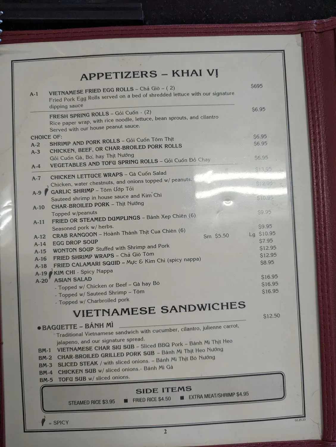 Menu 6