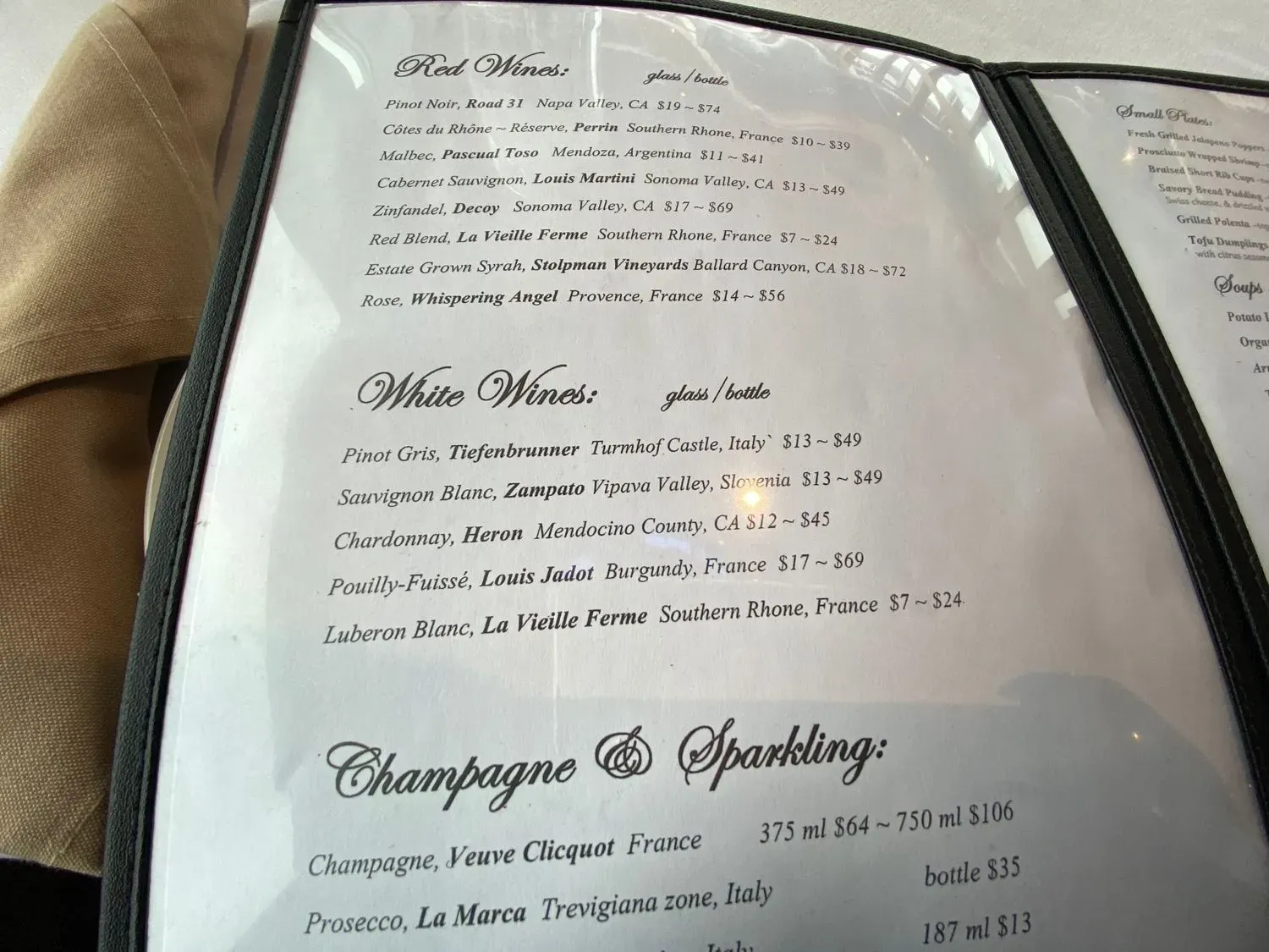 Menu 4