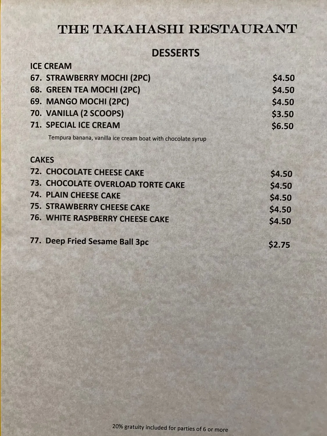 Menu 4