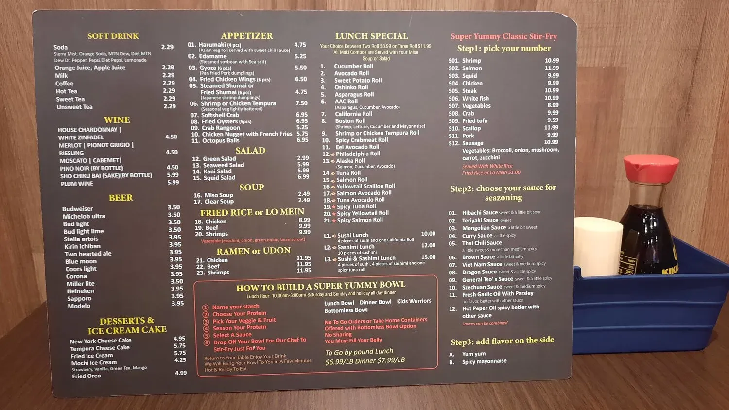 Menu 6