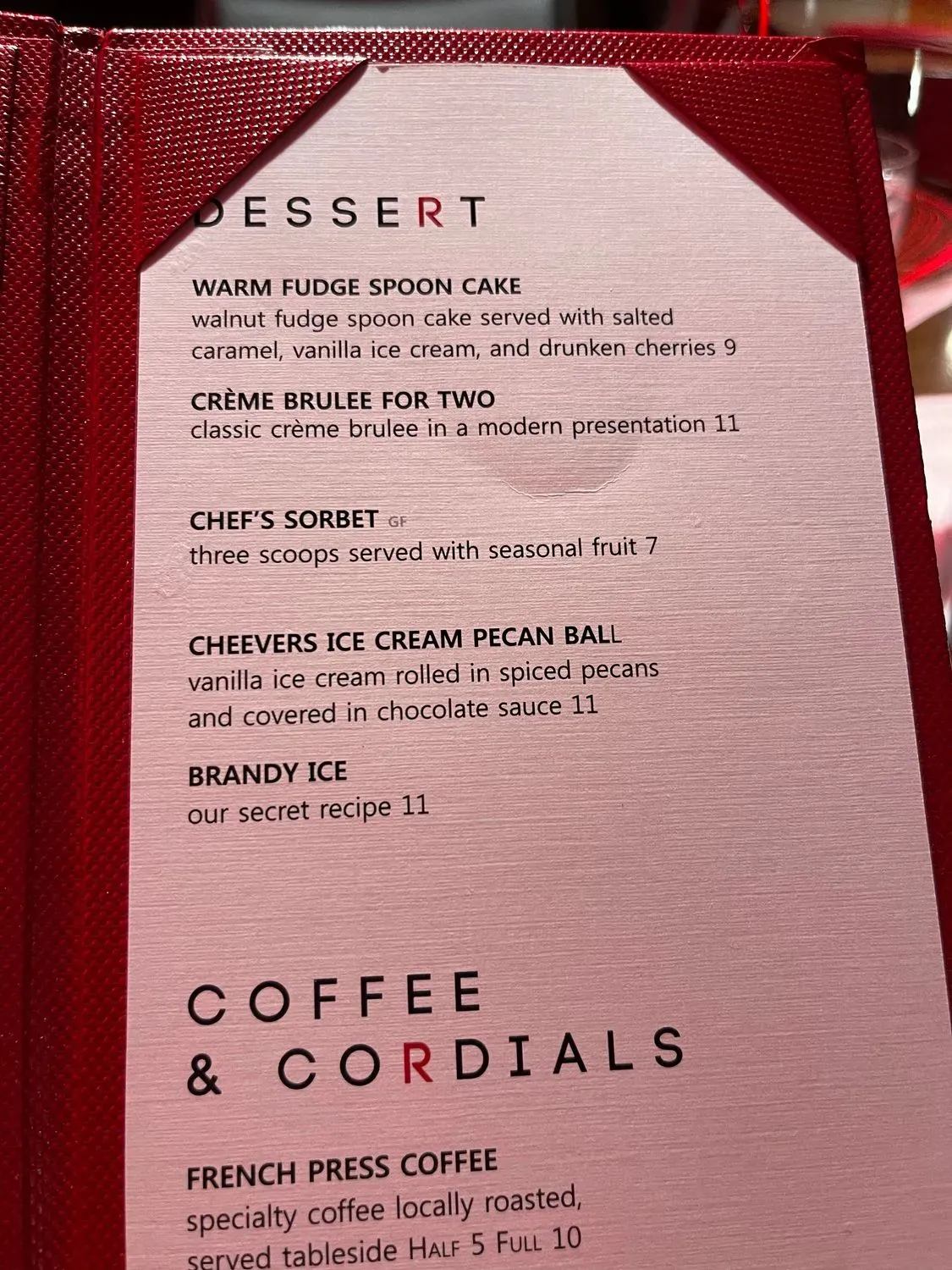 Menu 6