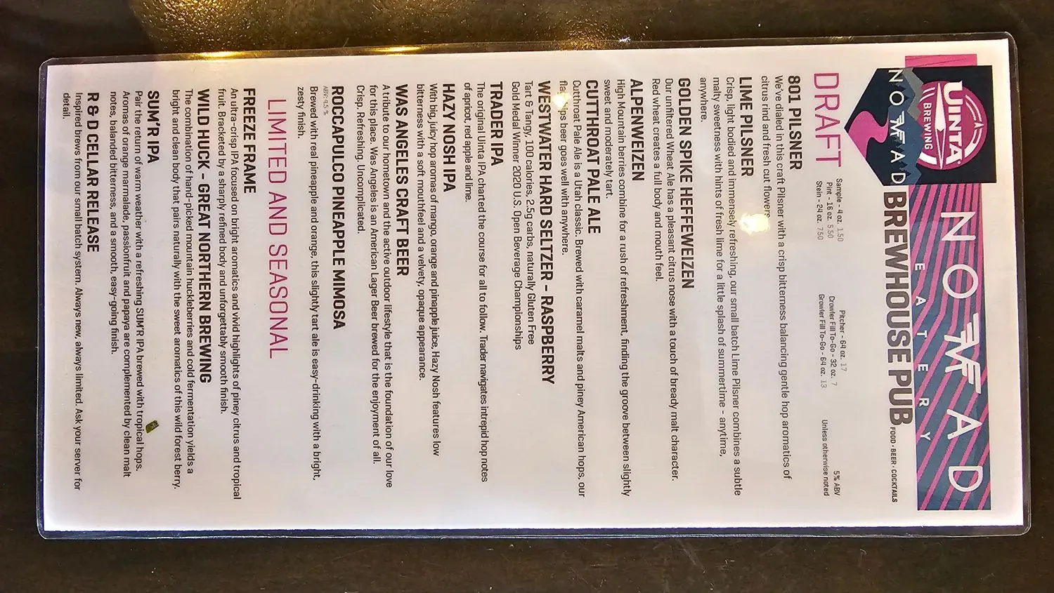 Menu 3