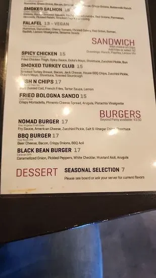 Menu 6