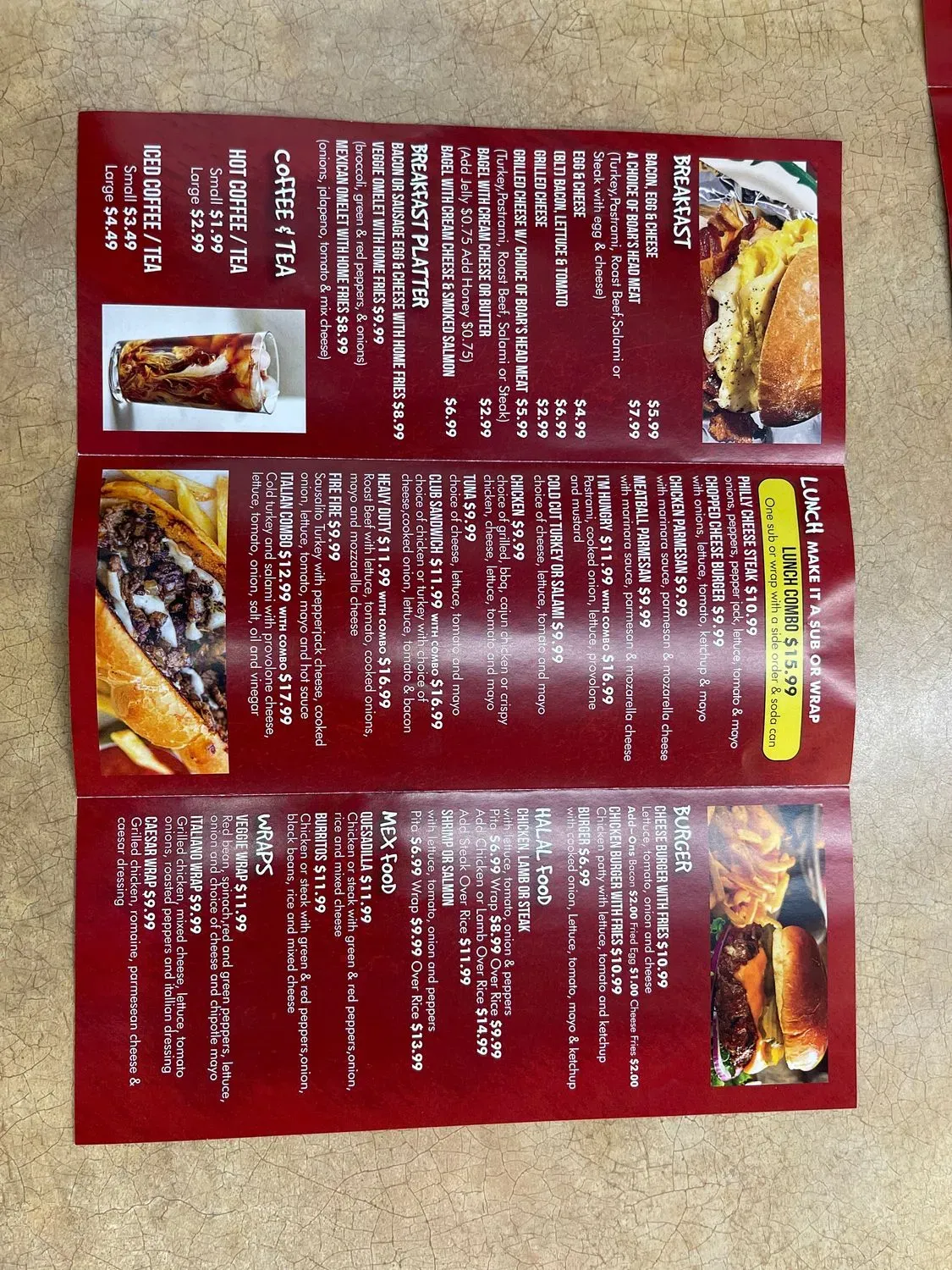 Menu 3