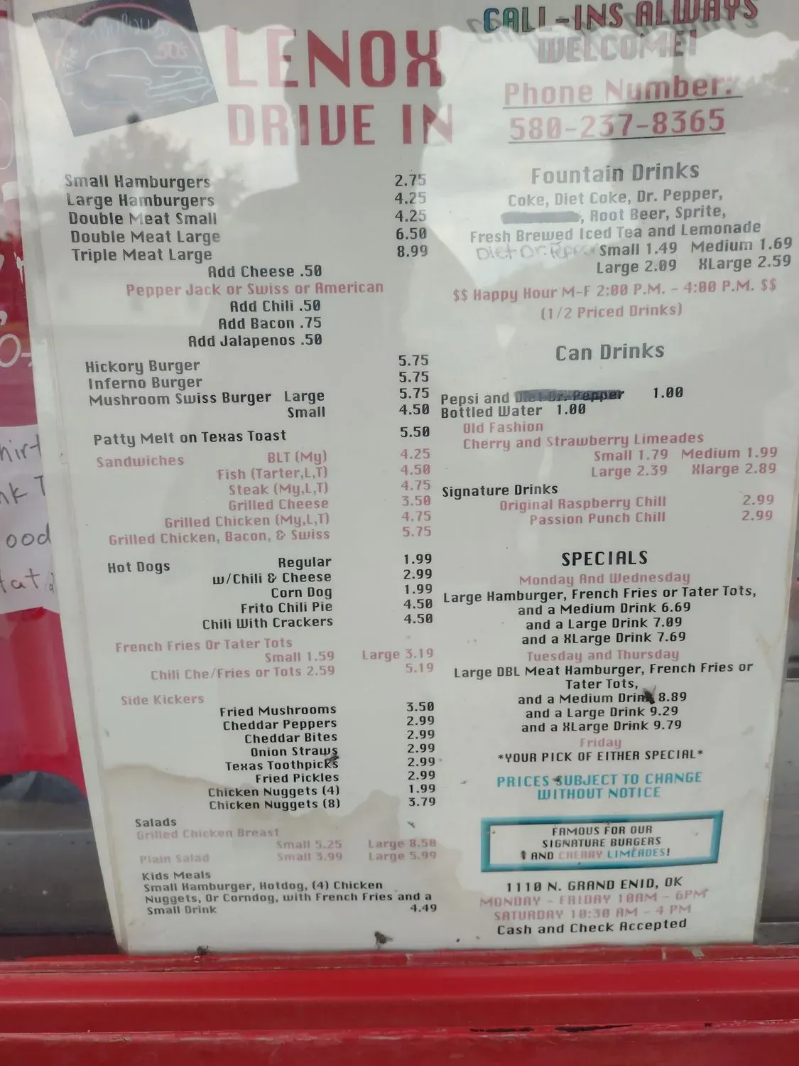 Menu 4