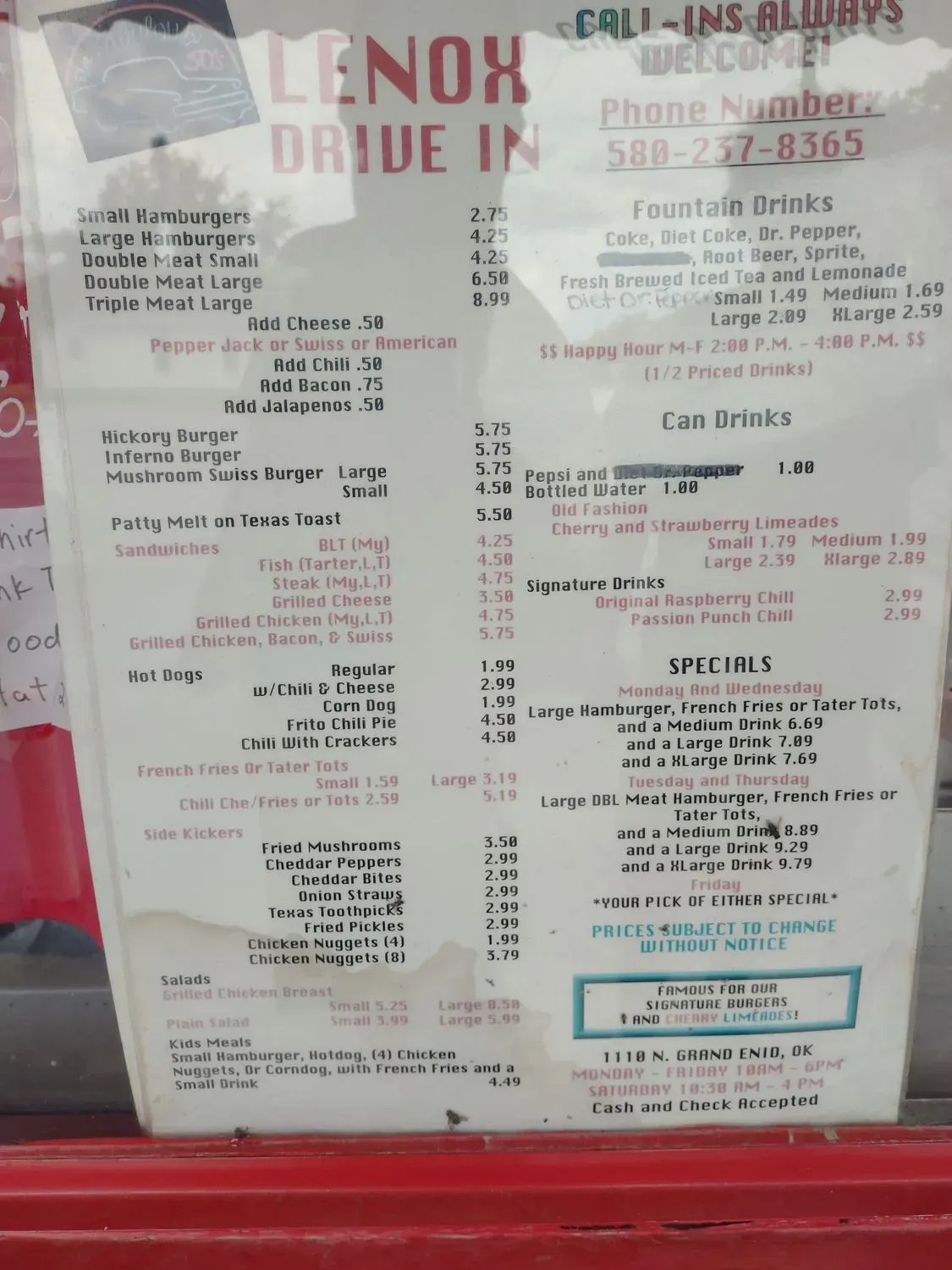 Menu 3