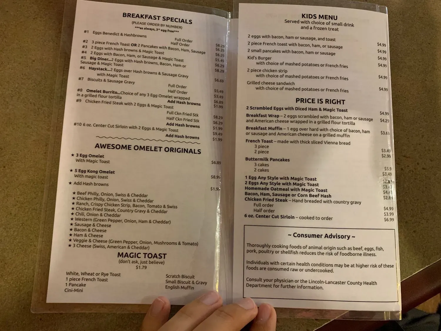 Menu 6