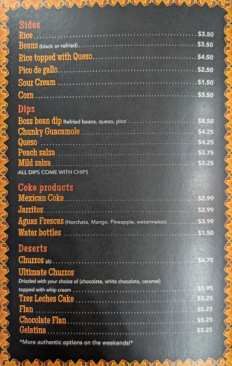 Menu 4