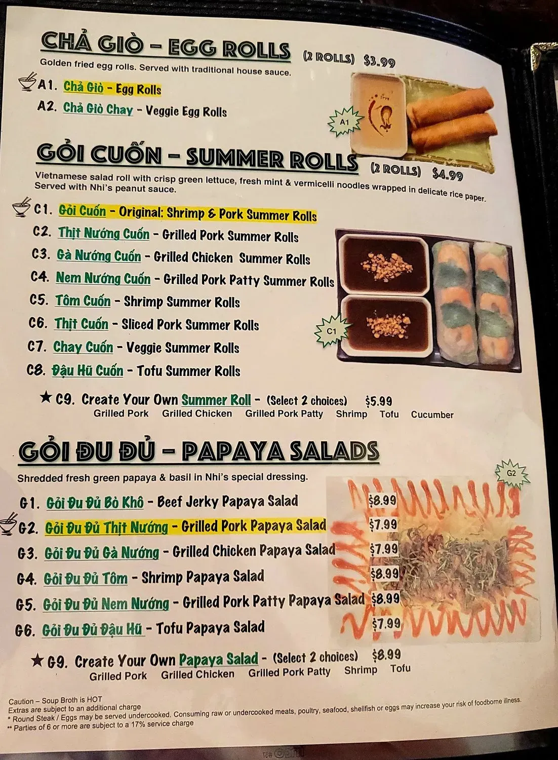 Menu 4